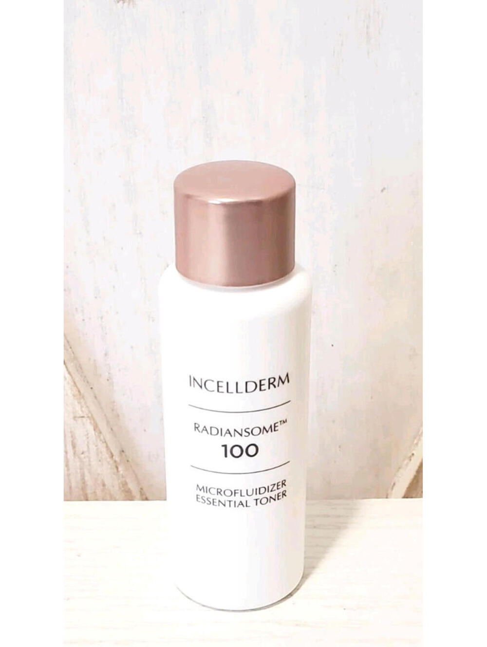 INCELLDERM Riman RADIANSOME 100 Microfluidizer Essential Toner 2026/06  No Box
